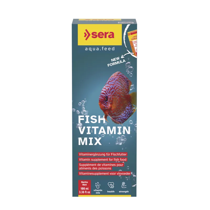Neuheit sera Fish Vitamin Mix 100 ml